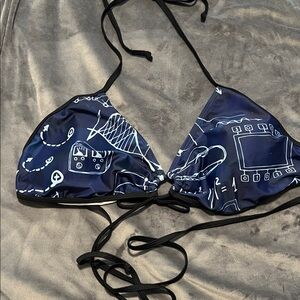 Science themed bikini tops